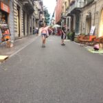 Lecco, che festa in Via Carlo Cattaneo 5