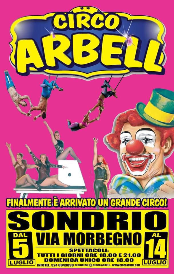 CIRCO ARBELL: FINALMENTE ARRIVA IL GRANDE CIRCO! 1