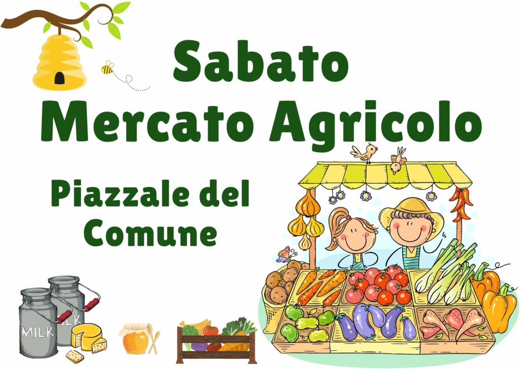 MERCATO AGRICOLO DI ELLO: L'APPUNTAMENTO SABATO 3 AGOSTO 1