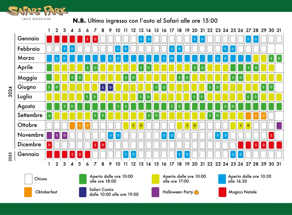 SAFARI PARK: l'esperienza tra gli animali sul Lago Maggiore 7