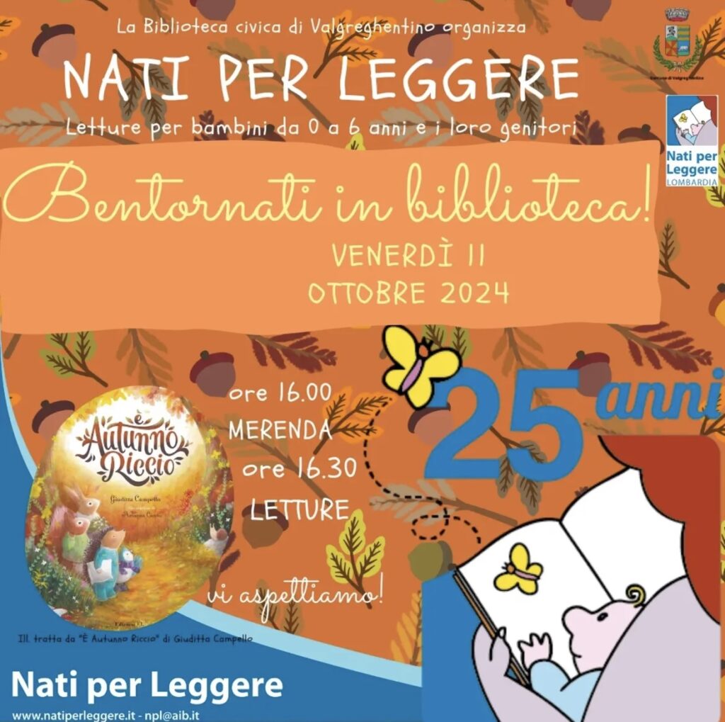 “Nati per leggere”: a Valgreghentino letture per i più piccini 1