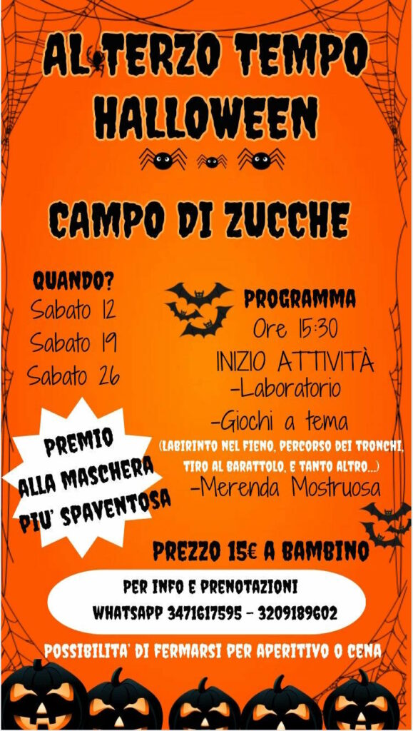 Halloween al Campo di Zucche di Molteno 1