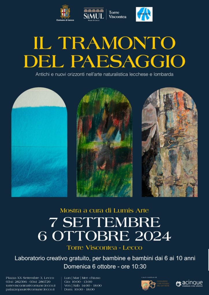 Mostra temporanea: Il tramonto del paesaggio 1