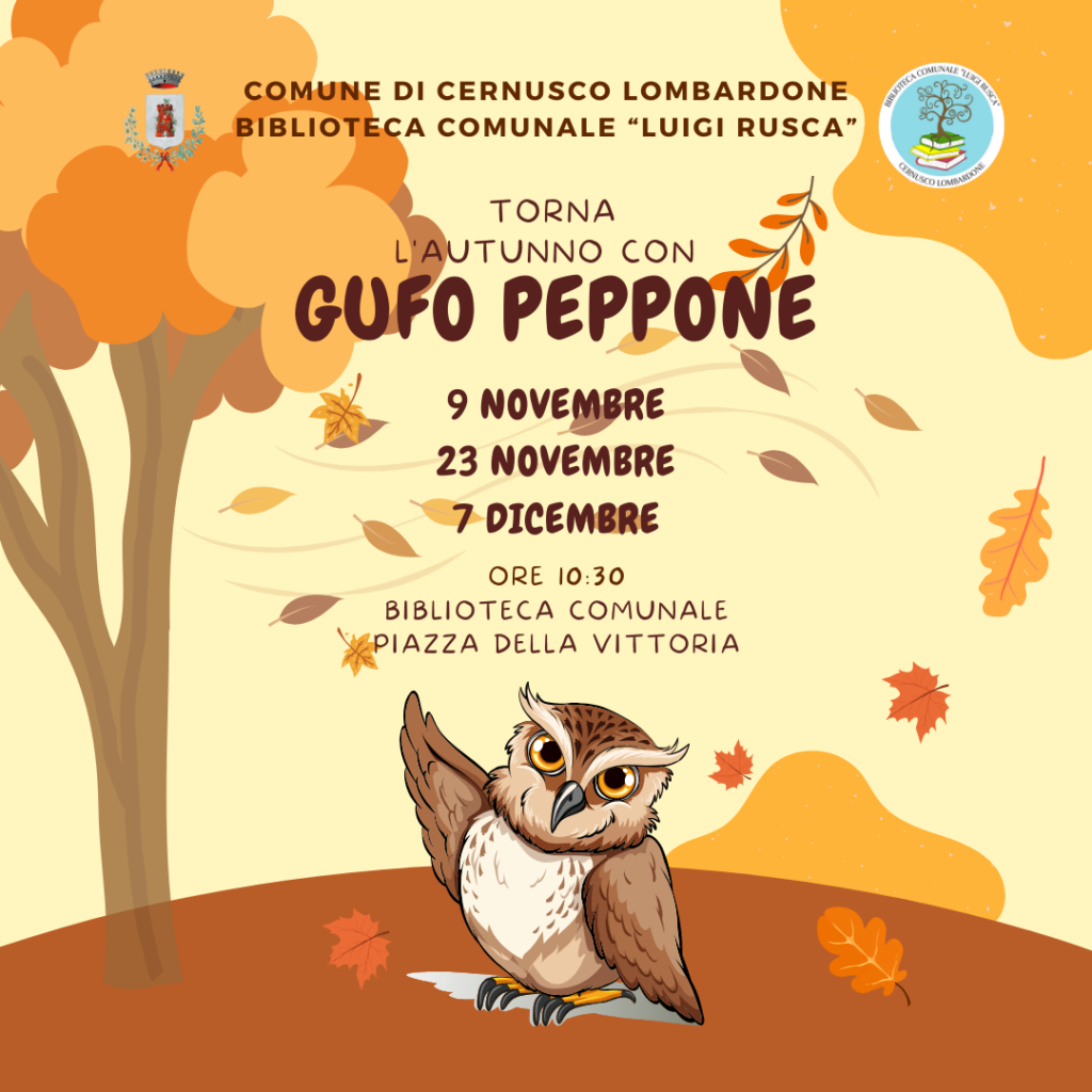 Torna l’autunno con il GUFO PEPPONE 1