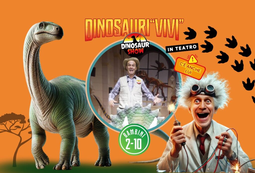 Dinosaur Show: i Dinosauri “rivivono” a teatro!  1