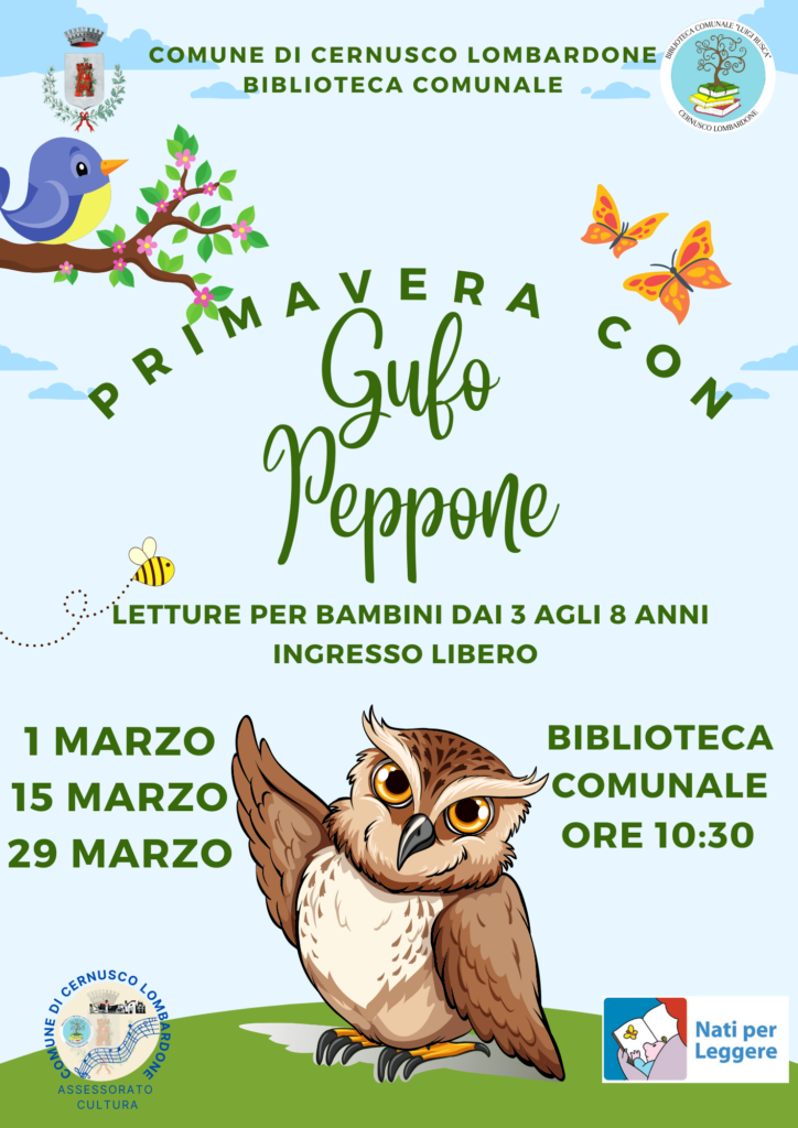 Primavera in compagnia di Gufo Peppone 1