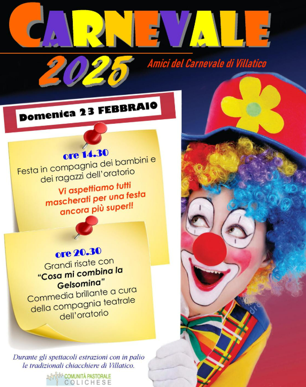 Arriva il Carnevale di Villatico 1